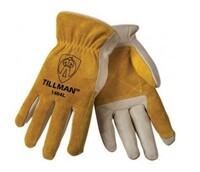 TILLMAN 1464 COWHIDE DRIVER GLOVES, X-LARGE